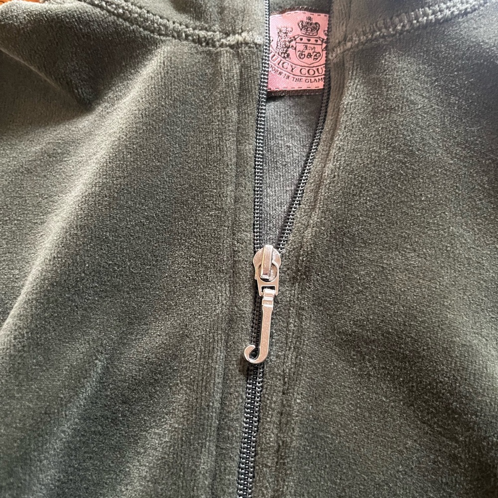 Vintage Juicy Couture Olive Track-jacket